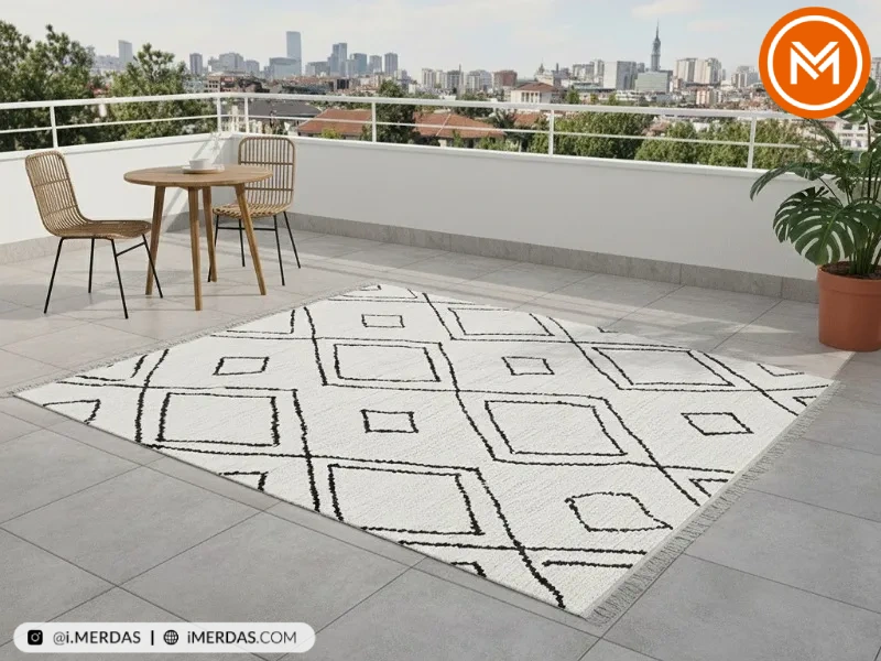 رنگ و طراحی فرش ماشینی برای فضای باز